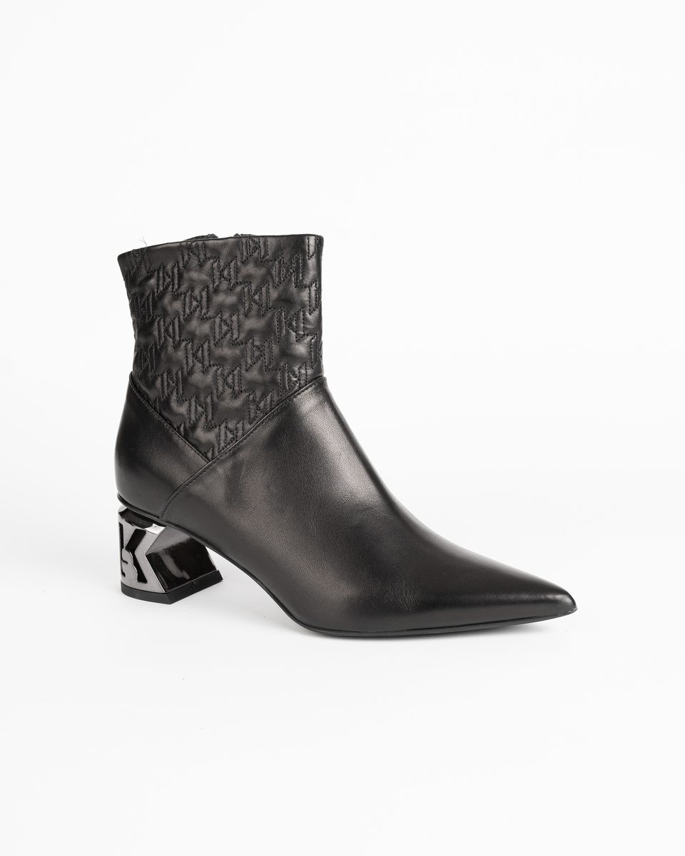 KL 30661 000 1 Кожени боти Karl Lagerfeld K-Blok