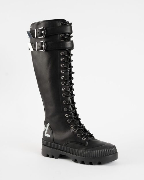 - Ботуши Karl Lagerfeld Дамски в черно - KL 42595 000 1