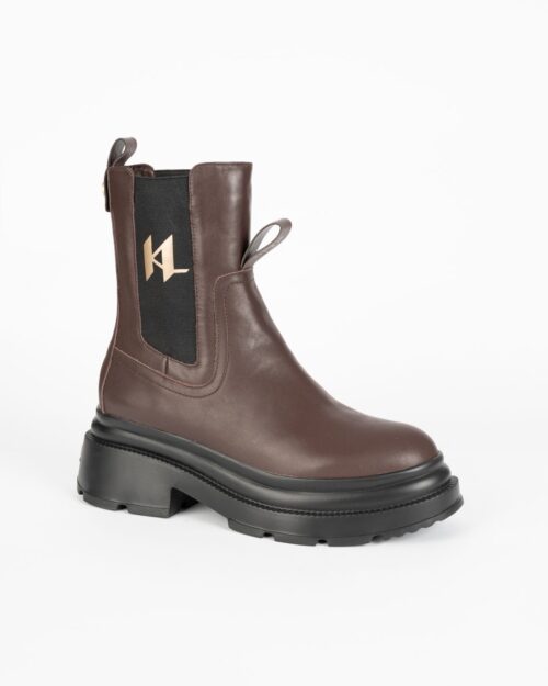 - Кожени боти челси Karl Lagerfeld Danton - KL 45065 044 1