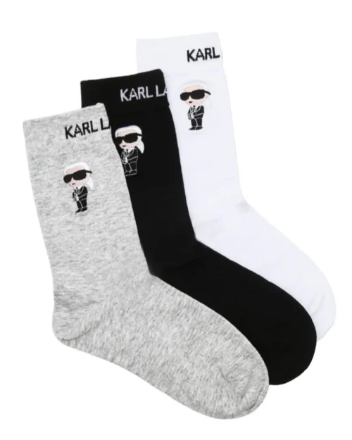 - Дамски чорапи дълги K/IKONIK 2.0 SOCKS 3 PACK - 230m6001 4