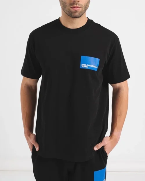 - Мъжка тениска KLJ REGULAR SSLV LOGO TEE - 231d1706 black 1