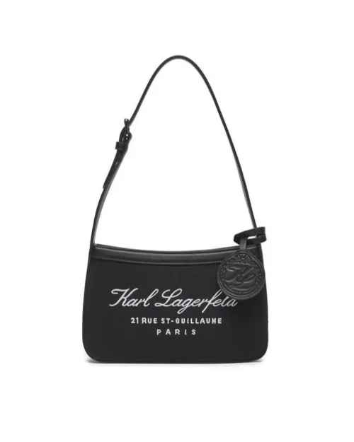 - Чанта HOTEL KARL SHB CANVAS BLACK - 241w3007 black 1