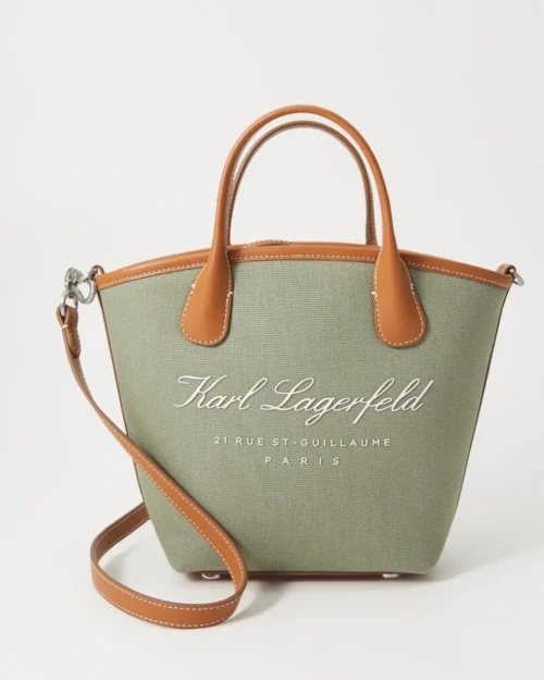 - Чанта HOTEL KARL SMALL CANVAS BAG - a1w46076 6