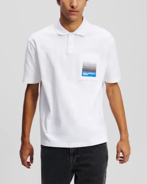 - Мъжка тениска KLJ RELAXED JERSEY POLO - a2m17095 5
