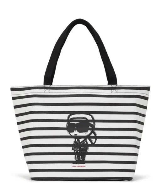 Karl Lagerfeld - Чанта IKON PRINT STRIPE SHOPPER - А2В5001