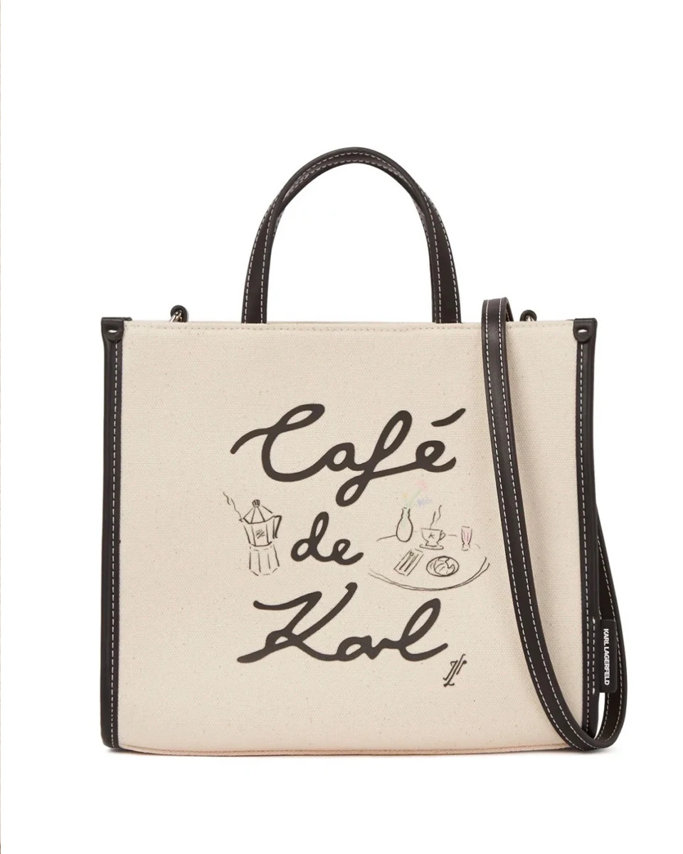 - Чанта K/JP CANVAS SQUARE TOTE - a2w50028 5